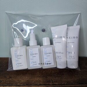 ONEIRO Sunchasers TSA 5 piece Set Kit Travel Clean & Vegan Hair Body Care New